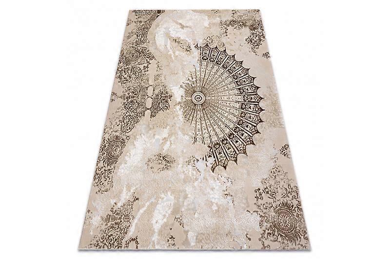 Carpet ALLURE 5715 Abstraction - Structural, stylish, glamour beige / white