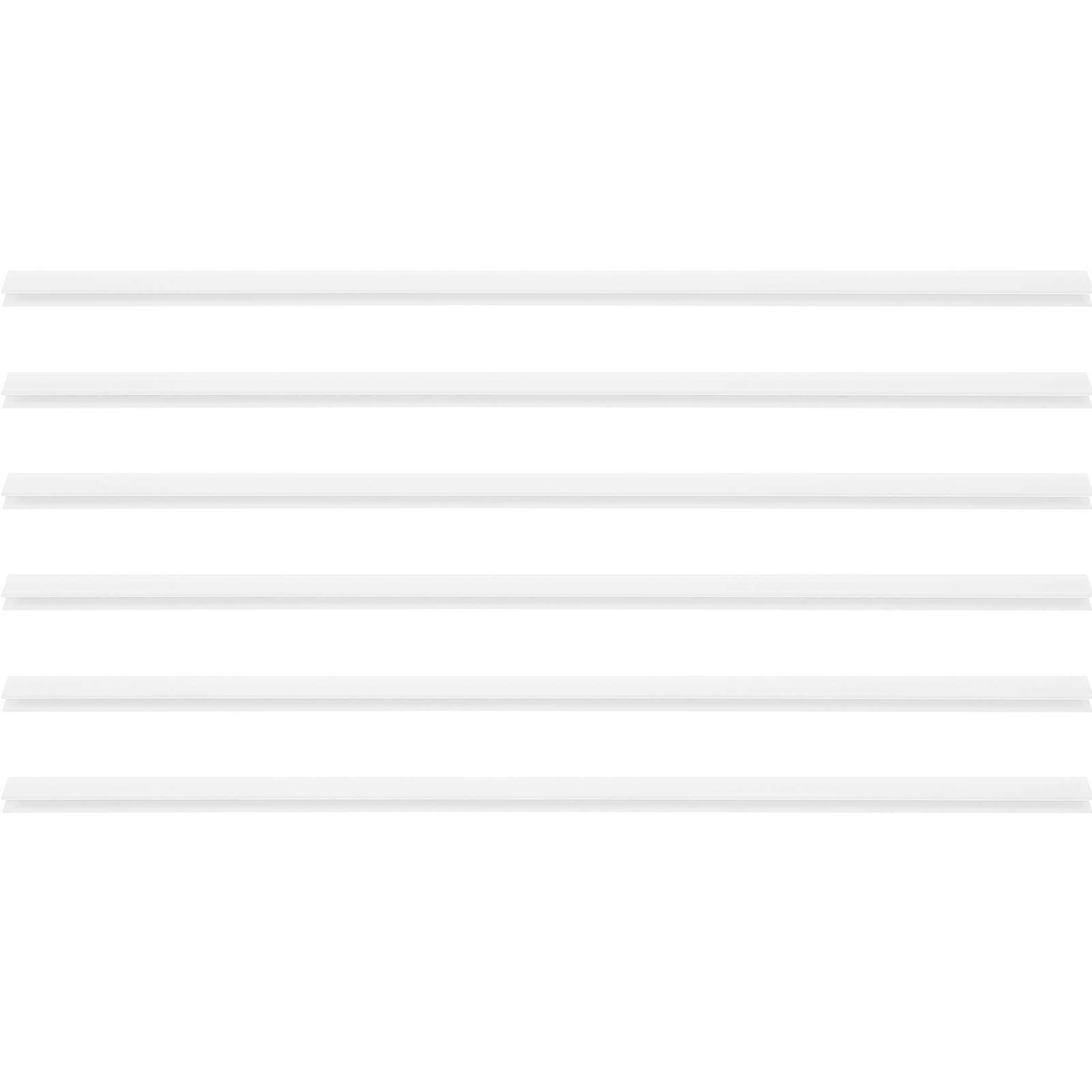 Plastic Coffee Capsules Rack Storage Easy to Clean Rectangular 6Pcs