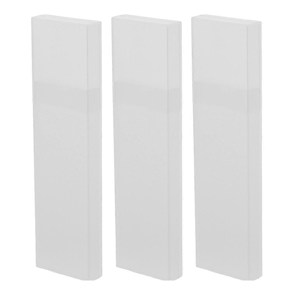 Plastic Tongue Storage Box for Lightweight Portability 3Pcs