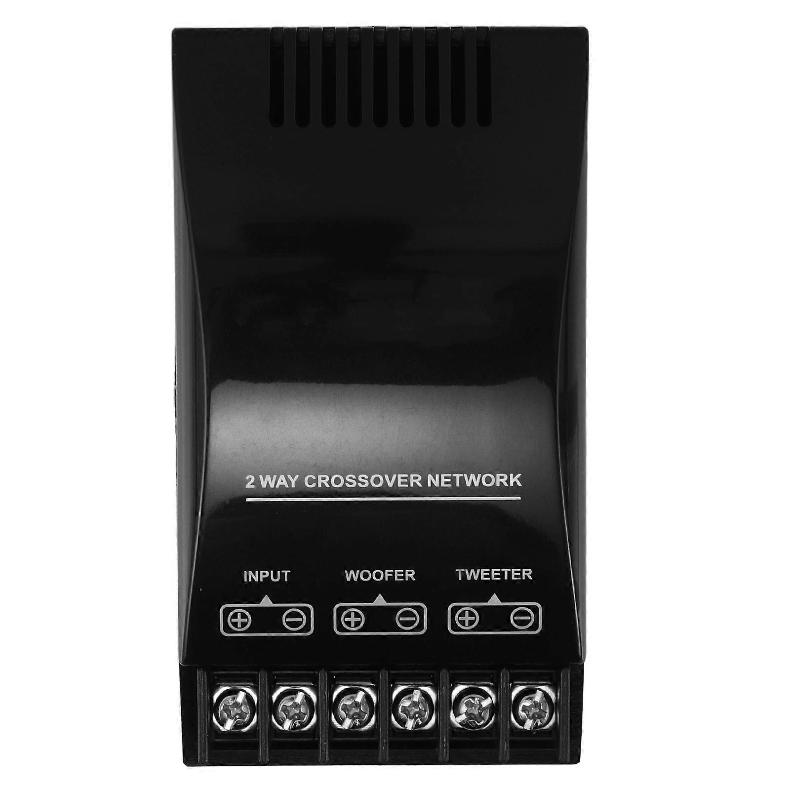 Car Audio Crossover Network for Sound Separation High Precision Black