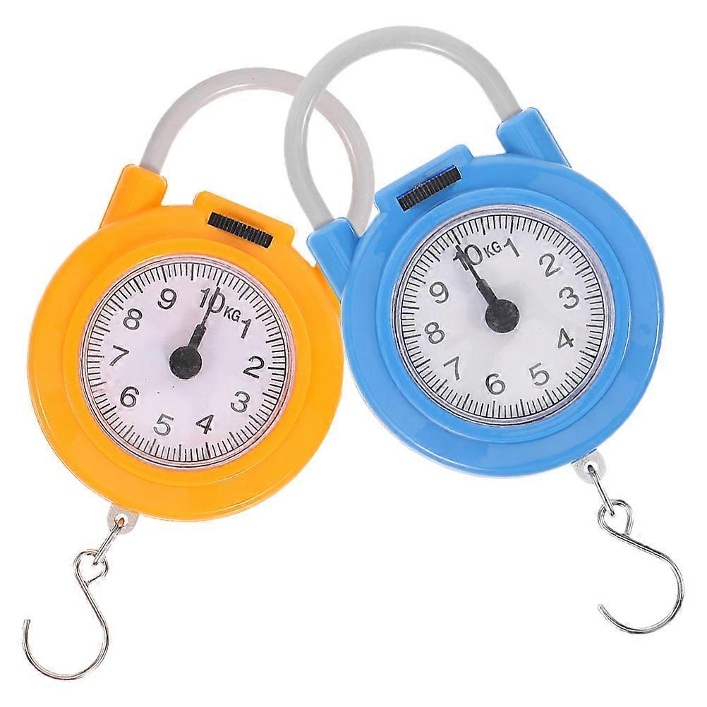 Handheld Portable Scale Electronic Spring Scale for Weighing Use 4Pcs