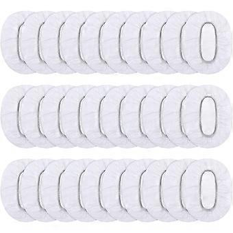 200 Peças Protetores de Ouvido Descartáveis Transparentes Capas de Ouvido à Prova d'Água para Tingir o Cabelo, Tomar Banho, Nadar,