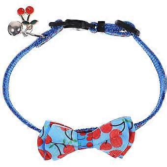 Decorative Dog Collar Quick Release Metal Buckle Pet Accessory Bow Tie 1Pcs
