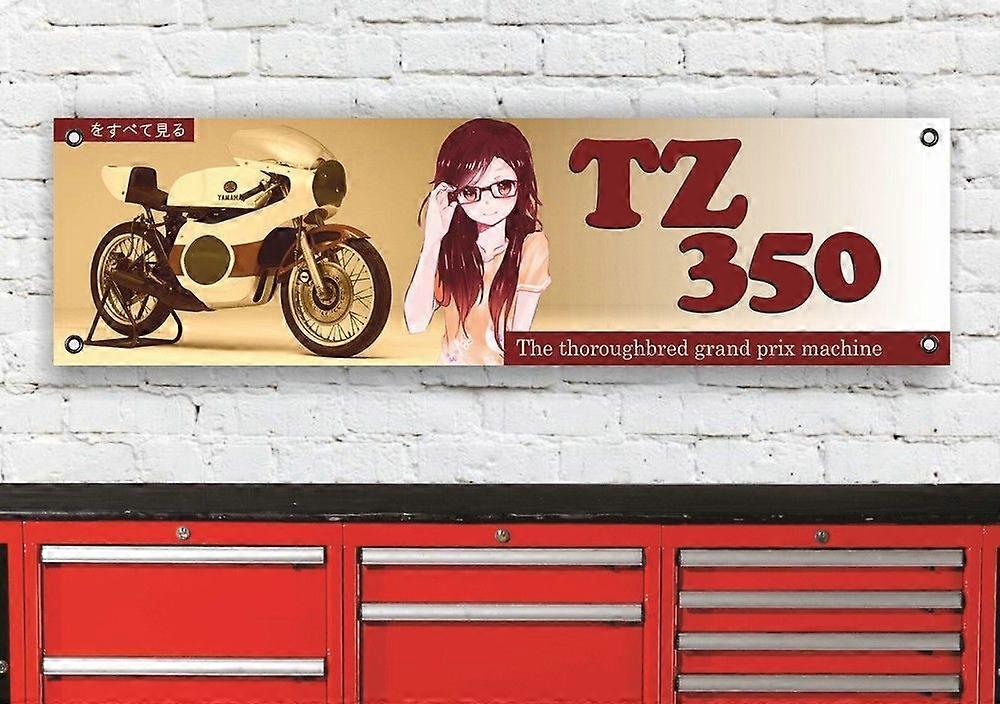YAMAHA TZ350 1978 BANNER FB0446