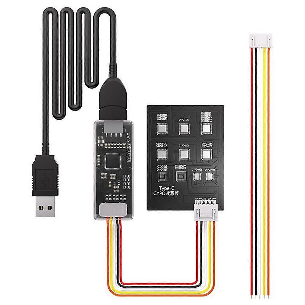 CYPD Programmer for Laptops Type-C Interface Type-C to CYPD Chip Reader & Writer USB Programming Tool for Cypress CYPD