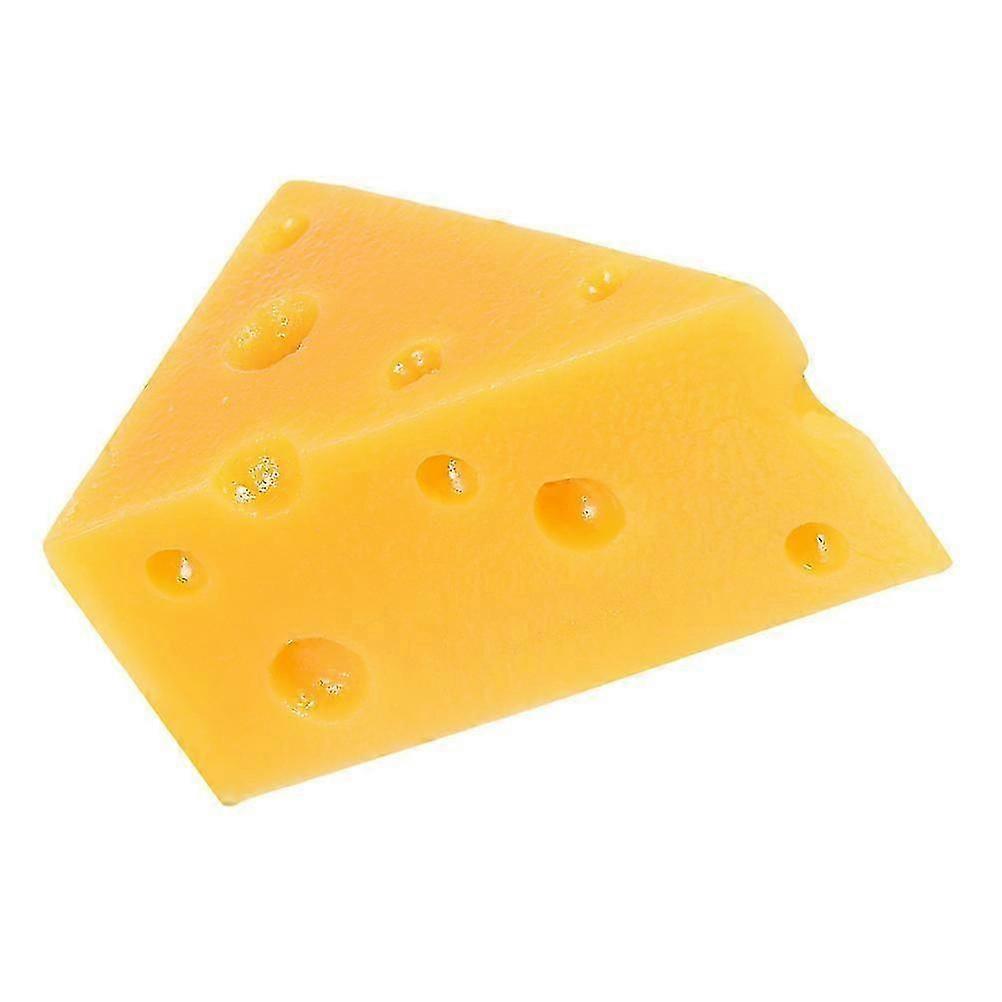 Artificial Cheese Prop for Decoration and Teaching Use