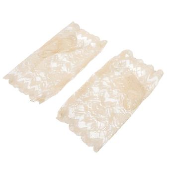 Sun Protection Lace Gloves Women Decorative Floral Gloves 1Pair