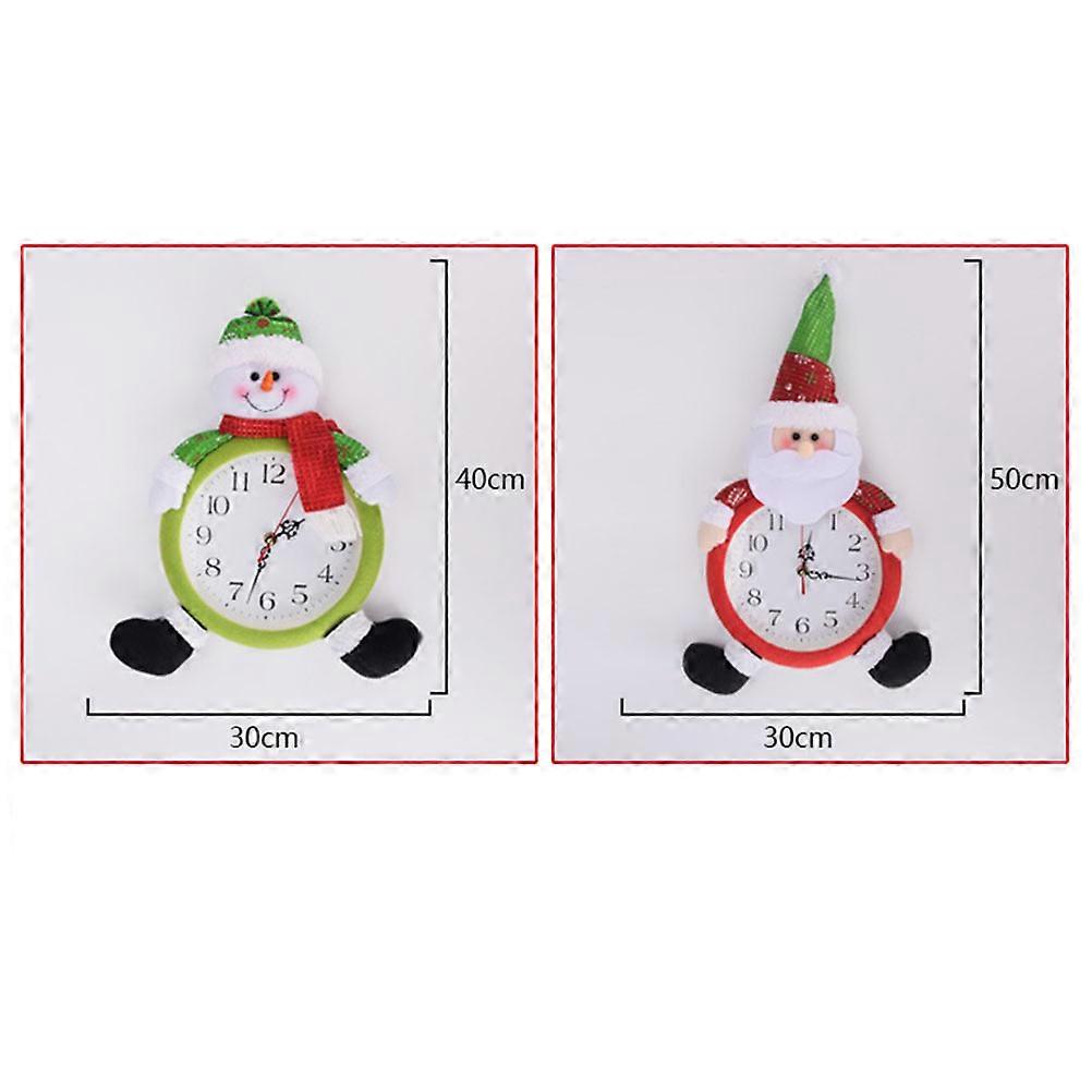 Electronic Clock Snowman Clock for Christmas Decoration