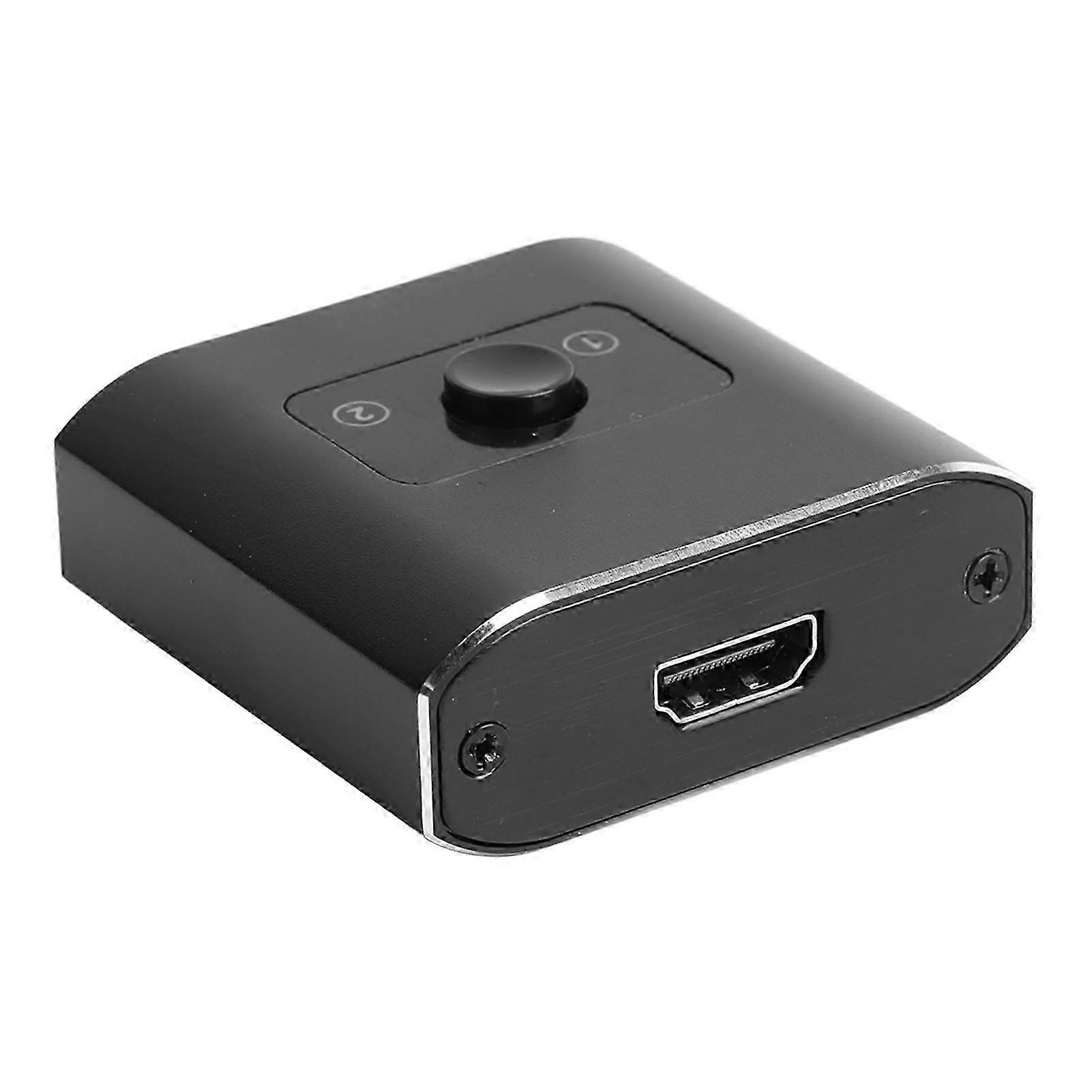 4K HD Multimedia Interface Bi Direction Switch Stable Plug and Play Bidirectional Switcher Splitter
