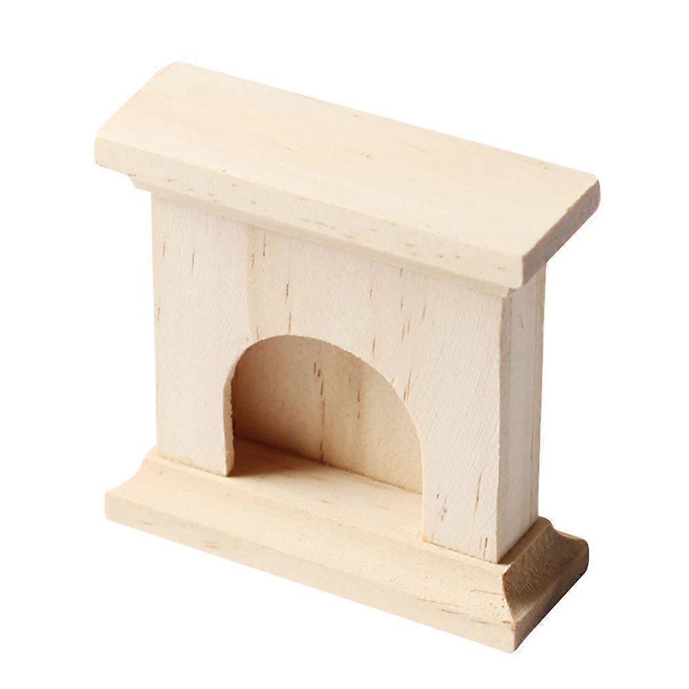 Mini Adornment Solid Wood Model for Mini House Accessories