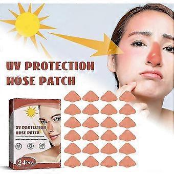 Outdoor Nose Plaster Sun Nose Patch Outdoor Nose Strips Nose Protection Sun Protection For Summer Sports Sun Protection Nose Strips 48pcs SQ3