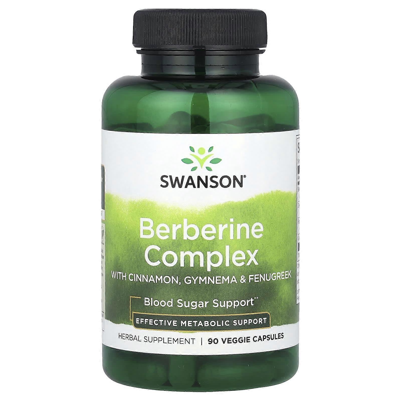 Swanson, Berberine Complex, 90 Veggie Capsules