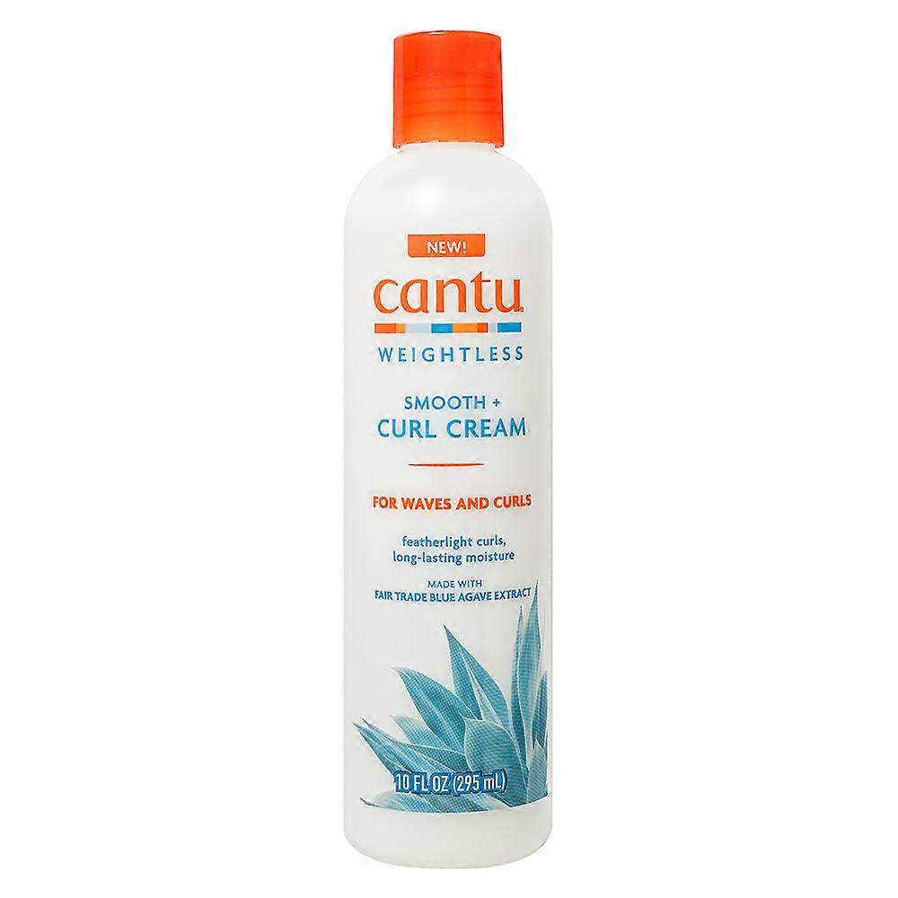 Cantu Weightless Smooth + Curl Hair Leave-In Cream Treatment Curl Defining 295 ml