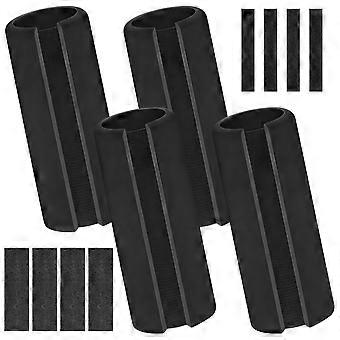 4 stuks 4,25 inch (10,8 cm) schuimrubberen griptape voor handvatten, antislip zachte gewatteerde stuurhoezen voor optrekstangen, fietssturen en meer, schokabsorberend, C