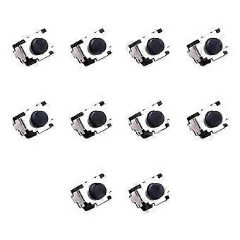 10pcs Micro Switches L R Button Left Right Tactile Bumper Button Press Microswitches Compatible with Switch 2DS 3DS XL Joystick Controller Replacemen