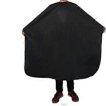 Hairdressing Cape145x165cm, Black Hairdressing Robe Full Length Salon Barber Capes, Garment, for Barber Shop Hair Cutting With Beard Comb