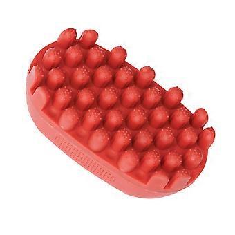 Ergonomic Curly Hair Brush For Enhanced Curl Texture And Easy Maintenance Styling Accesories For Home Or Salon  Red