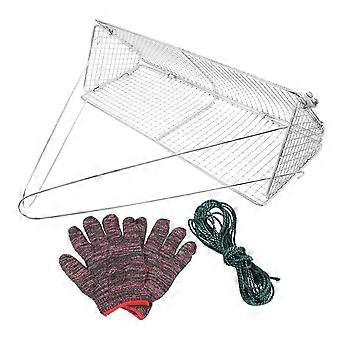 Stainless Steel Sand Sifter | Foldable Beach Sand Sifter with Rope