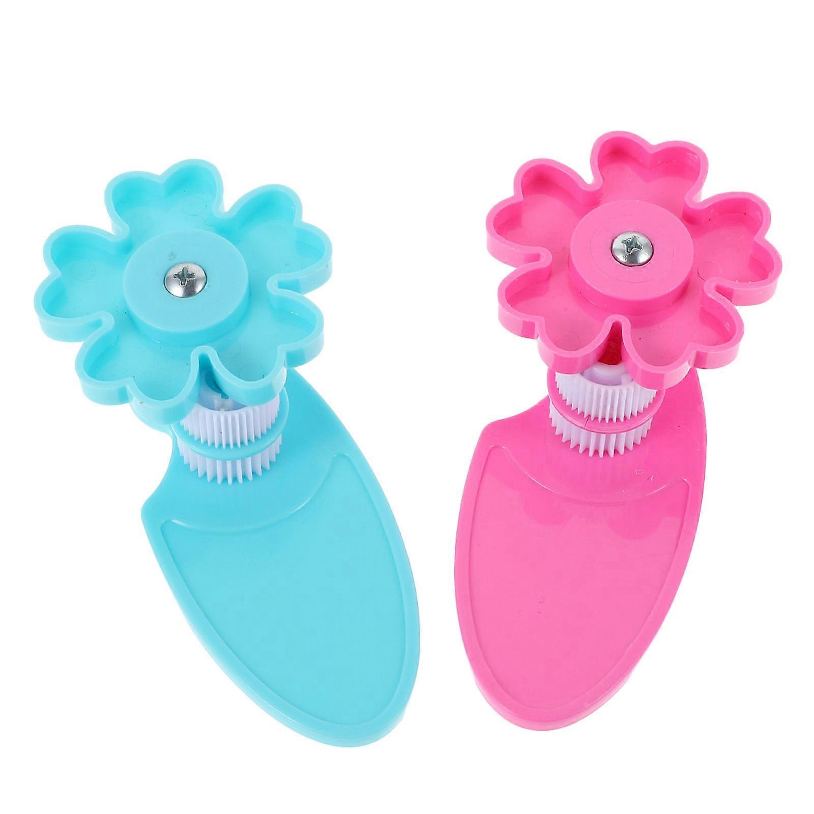 2pcs Wave Shape Paper Rolling Hand Tools Plastic DIY Paper Quilling Tools