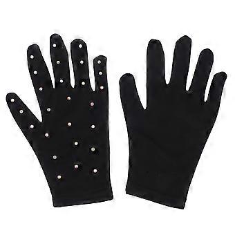 1 Pair Figure-Skating Performance Gloves Skating Gloves Stage Decorative Gloves for Skating