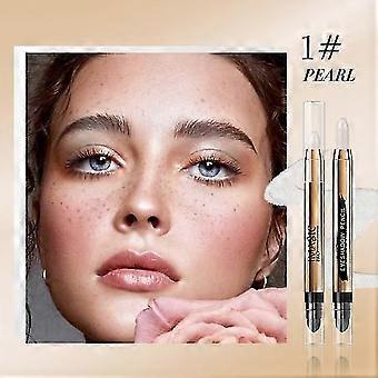Eyeshadow Pen Waterproof Brighten Multicolor Useful Dual End for Party