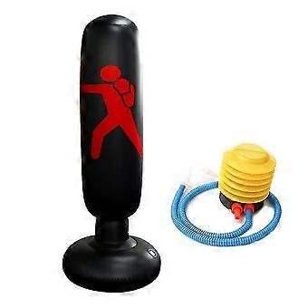 Inflatable Kids Punching Bag with Stand Inflatable Punching Bag compatible with Practicing Karate Taekwondo Kids Adults Boxing Bag