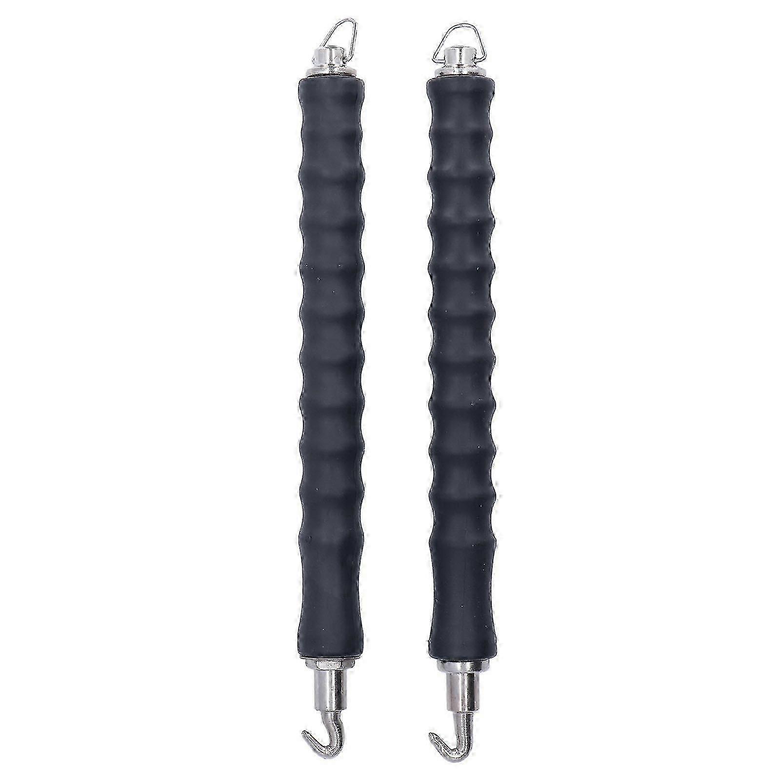 2Pcs Rebar Tire Wire Tool 30cm Total Length Portable Automatic Twist Pull Hook Set Kit