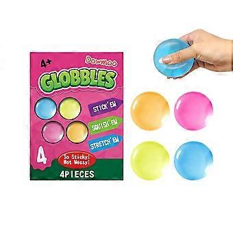 Crayola Globbles Squish Toys Stickys Stressbal voor volwassenen en kinderen, zachte, kalmerende en zintuiglijke stressverlichtende ballen, cadeau
