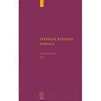 Pi - Ypsilon - Stephanus von Byzanz - Hardcover - German Book - History