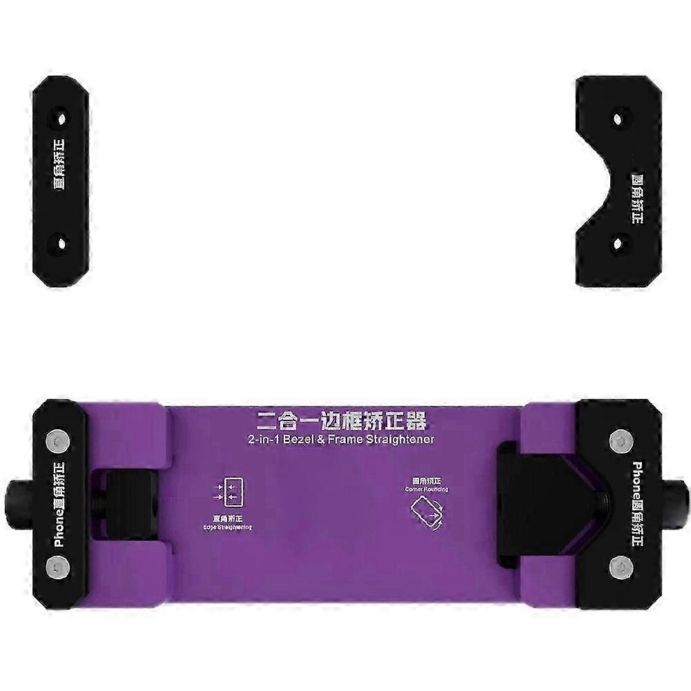 Phone Pad Frame Corrector Tool Combination Right Angle Corner Supports Interchangeable for IPAD Modules Repair Tool