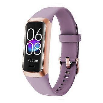 Fitness-Tracker mit Schrittzähler / Kalorien / Stoppuhr, Aktivitäts-Tracker, Gesundheits-Tracker mit Herzfrequenzmesser Touch-Farbbildschirm-Uhr für Frauen Männer