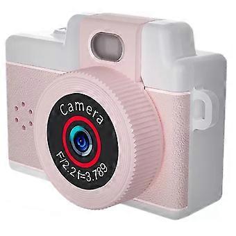 1080P Mini Kids Camera 180° Flip Lens 3 Filters 1.47" Touch Screen Fill Light Clear Photo Keychain Toy Camera 16X