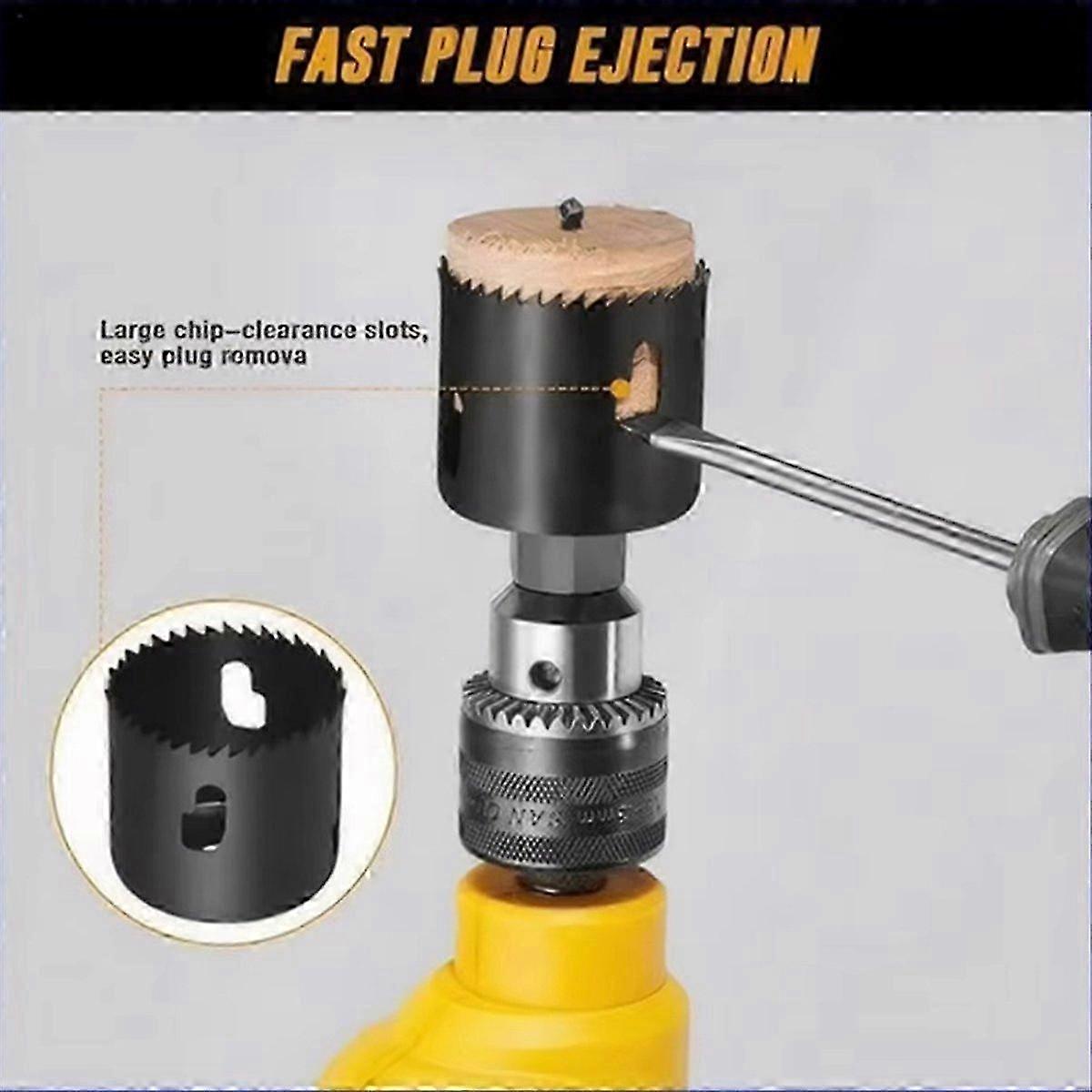 1-3/8inch - 1-3/4inch Door Lock Installation Kit