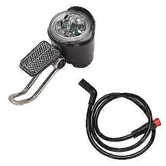 Reflektor LED do roweru elektrycznego z kompatybilnością 6V-60V i wodoodpornym złączem przednim (2 piny)