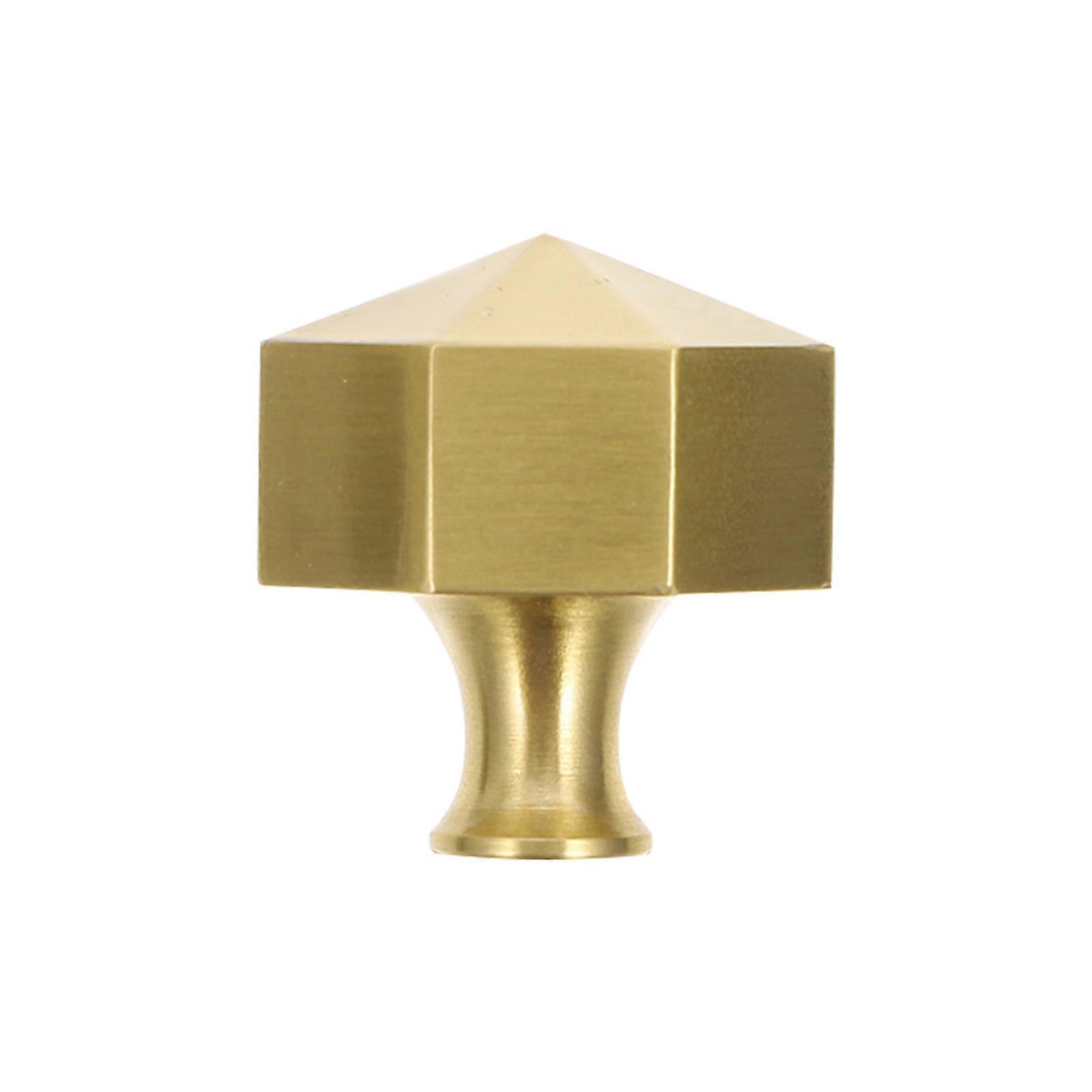 Copper Brass Wardrobe Pulls Octagon Handle for Home Use