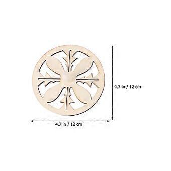 DIY Wooden Gyroscope Toy for Kid Playing 10Pcs Unfinished Painting Set