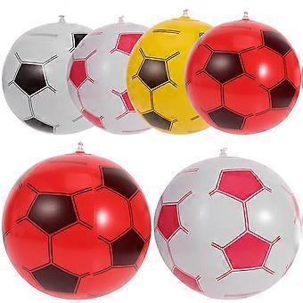 Kids Football Toy Inflatable Soccer Ball for Kids Use 30Pcs White Balls