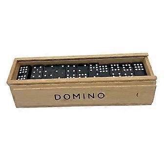 Classic Double Nine Wood Dominoes