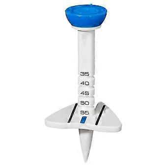 1pcs Premium - altura ajustável, preciso com grande consistência, tees de escova de golfe azul