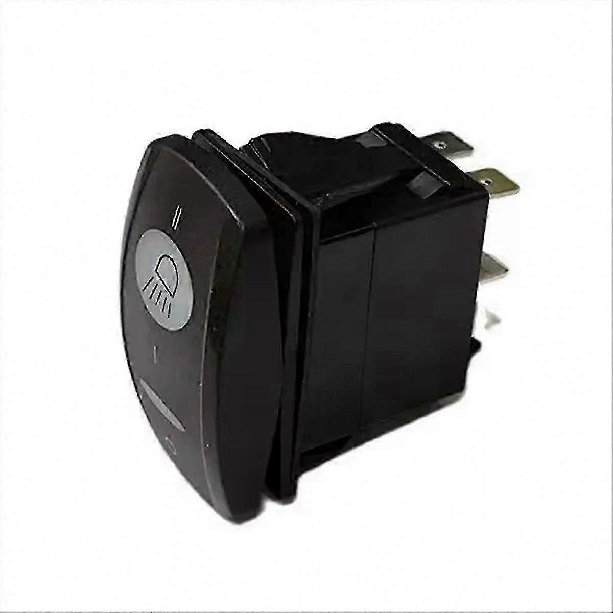Black Rocker Switch For CAT Excavators