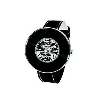 Moschino Time for Music Watch for Women Analog Quartz with Cowhide Bracelet MW0010