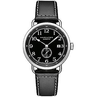 R.hamilton l khaki navy pioneer cor.ng. Automatic Analog Man Watch with Cowhide Bracelet H78415733