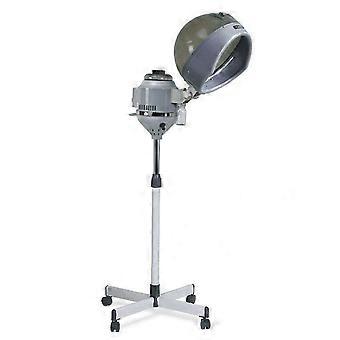 White Professional Hair Steamer with Adjustable Steam Output and 60Minute Timer for Salon Use