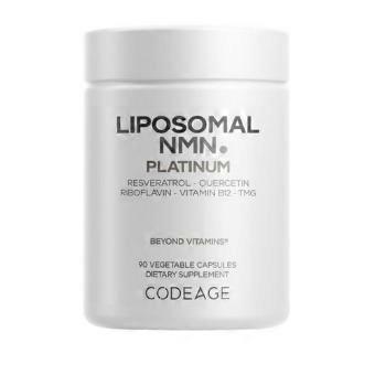 Codeage Liposomal NMN Plus Resveratrol Quercetin TMG NAD+,500 Mg,90 Veg Caps