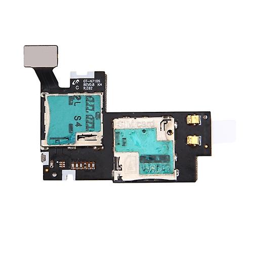 For Galaxy Note Ii / N7105 Sim & Sd Card Reader Contact Flex Cable