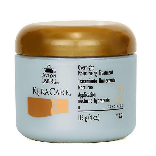 KeraCare Crème Hydratante de Nuit 115g, Revitalisant Cheveux