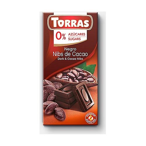 Dark chocolate with cocoa beans 75 g (Chocolate)