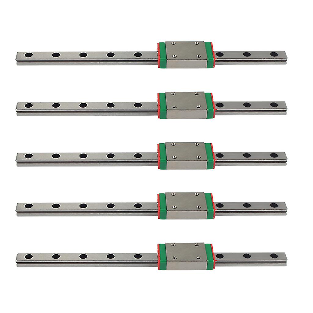 5Pcs Voron V0 Linearführung 3D 150mm Druckerzubehör MGN7 mit Schieber