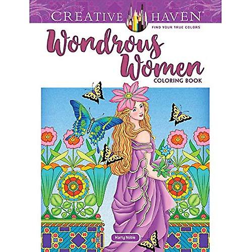 Creative Haven Wondrous Women Coloring Book