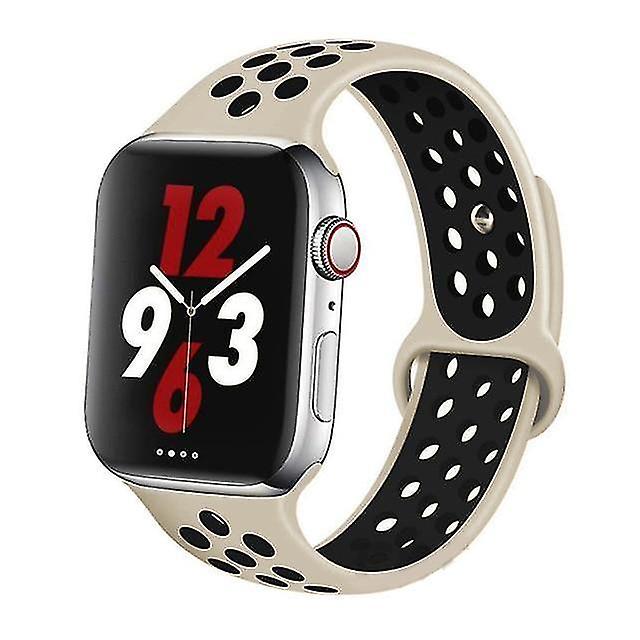 L 44mm Silicone Wristb Suitable For Apple Watch Breathable Bracelet (set 24)